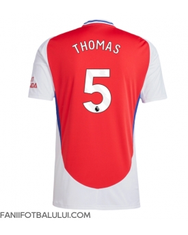Arsenal Thomas Partey #5 Tricou Fotbal Replică 2024-25 Barbati Acasa